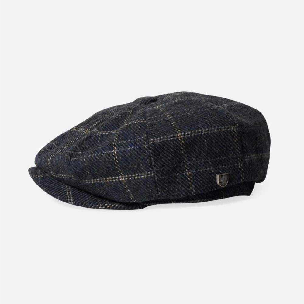 NEW| BROOD BAGGY NEWSBOY CAP| Navy,Black, off white |Size: XL - Picture 4 of 6